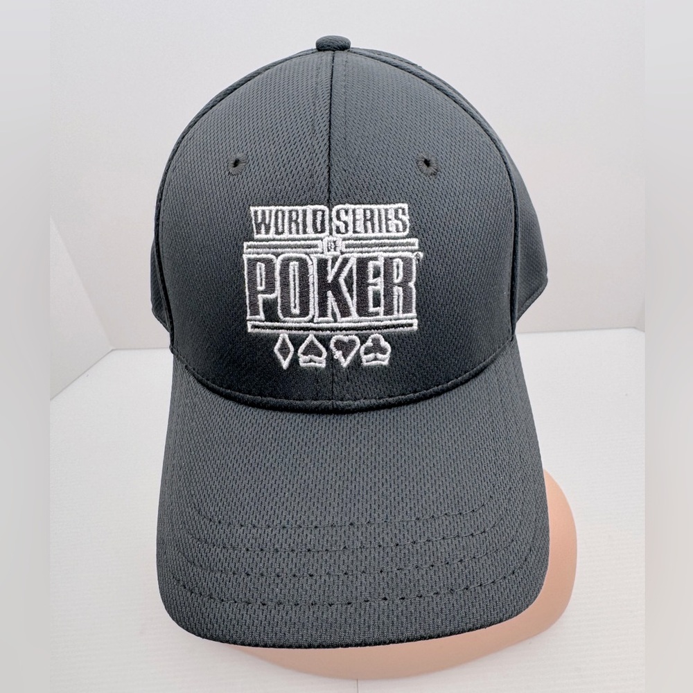 World Series Of Poker Golf Hat Men’s S/ M Gray Outdoors Cap